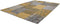 Geel Grijs vloerkleed - 160x230 cm - Symmetrisch patroon - Modern