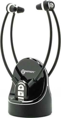 GEEMARC CL7370 draadloze TV-HEADSET TV-LUISTERSET met 125dB VERSTERKING - Duo set