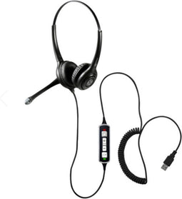 Geemarc CLA3 A-USB Versterkte Headset met Microfoon (USB Connector)