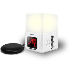 Geemarc Wake & Shake Light Wekker met trillkussen