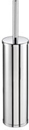 Geesa Nemox Toiletborstel met houder vrijstaand - Zwarte borstelkop - Chroom