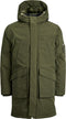 JACK&JONES JORTERRAZZO - Heren Parka - Met capuchon en klepzakken - Donkergroen - Maat S