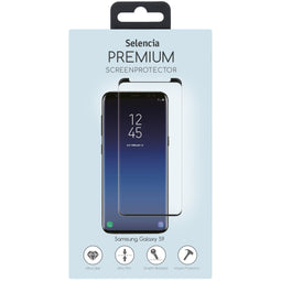 Gehard Glas Premium Screenprotector voor Samsung Galaxy S9 Plus - Zwart
