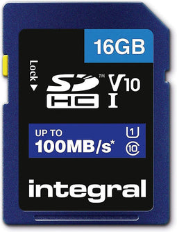 Geheugenkaart Integral SDHC V10 16GB