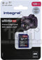Geheugenkaart Integral SDXC V30 128GB