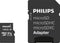 Geheugenkaart Philips micro SDXC Class 10 UHS-I U1 128GB