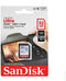 Geheugenkaart Sandisk SDHC Ultra 32GB (Class 10/UHS-I/120MB/s)