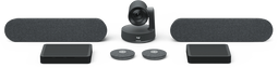 Logitech Rally Plus - Videovergadersysteem - Ultra-HD 4K met automatische camerabesturing - Zwart