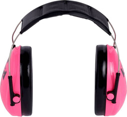 Gehoorkap 3M Peltor KID neonroze met hoofdband - voor kids