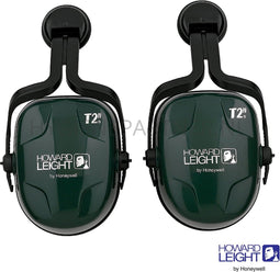 Gehoorkap Howard Leight Thunder T2H groen tbv helm
