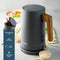 DOMO DO9268WK - Waterkoker - 1,7L 360° draaibaar - Grijs met houtlook