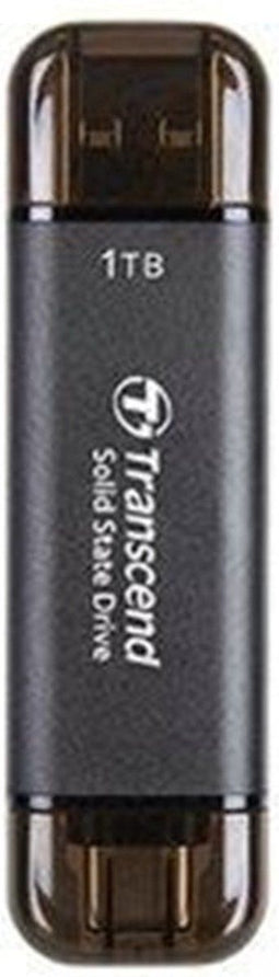 Transcend ESD310C - Draagbare SSD - 1TB - USB 3.2 - Zwart