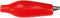 GEISOLEERDE KROKODILLENKLEM 27mm - ROOD (CM5R)