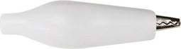 GEISOLEERDE KROKODILLENKLEM 27mm - WIT (CM5W)