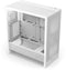 NZXT H5 Flow (2024) - Mid-Tower Behuizing - Verbeterde Luchtstroom en GPU-koeling - Wit