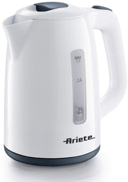 Ariete 2875 - Draadloze waterkoker - 1,7 L - 2200 W - Wit en grijs