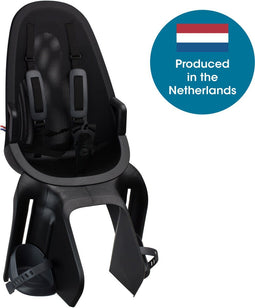 Qibbel Air - Fietsstoeltje Achter - Quick Connect - Zwart