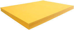 Gekleurd Karton Sun Yellow 270gr, 100 Vellen