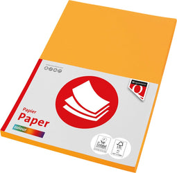 Gekleurd Papier A4 120gr FP Diepgeel