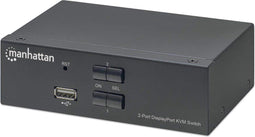 Manhattan 153546 KVM-switch Zwart