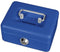 Geldkist MAUL met muntgleuf 125x95x60mm blauw