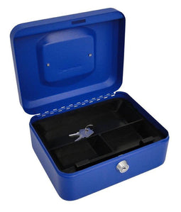 Geldkist Pavo 200x160x90mm blauw