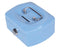 Geldkist Pavo met muntgleuf 125x95x60mm lichtblauw