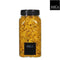 Gele Decoratie Steentjes 650ml - Mica Decorations