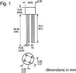 GELIJKRICHTER 50V-1.5A (W005G) (110B1)