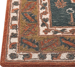 GELINKAYA - Vloerkleed - Multicolor - 200 x 200 cm - Wol