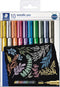 Gelpen Staedtler metallic etui à 10 kleuren | 50 stuks