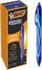 Gelschrijver Bic Gelocity quick dry 0.7mm blauw - 12 stuks