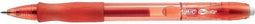 Gelschrijver Bic Gelocity rood medium | 12 stuks