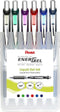Gelschrijver pentel bl77 energel m 6st assorti | Etui a 6 stuk