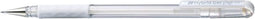 Gelschrijver Pentel K118 wit 0.3mm | 12 stuks