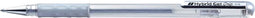 Gelschrijver Pentel K118 zilver 0.3mm | 12 stuks