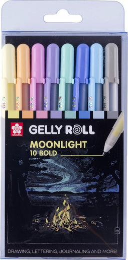 Gelschrijver sakura gelly roll moonlight 10 pastel