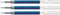 Gelschrijvervulling Pentel LR7 energel blauw 0.4mm | 12 stuks