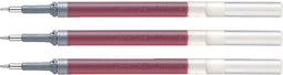 Gelschrijvervulling Pentel LR7 energel rood 0.4mm | 12 stuks