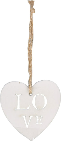 Geluks Hartje Wit - 100 stuks