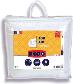 Gematigd dekbed - DODO - TOP AIR - 140 x 200 cm - 300G/M² - Wit