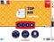 Gematigd dekbed - DODO - TOP AIR - 140 x 200 cm - 300G/M² - Wit