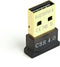 Gembird Bluetooth mini USB Adapter - USB 2.0 - BT 4.0 - Zwart
