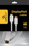 Gembird CC-DP2-6-W DisplayPort kabel 1,8 m Wit