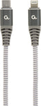 Gembird CC-USB2B-CM8PM-1.5M Lightning-kabel 1,5 meter Grijs