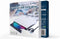 Gembird externe USB CD/DVD-Rom drive (lezen en branden) - USB-A/USB-C - USB3.0 / zwart/wit