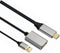 Gembird - Gembird HDMI 4K Male naar DisplayPort Female actieve adapterkabel