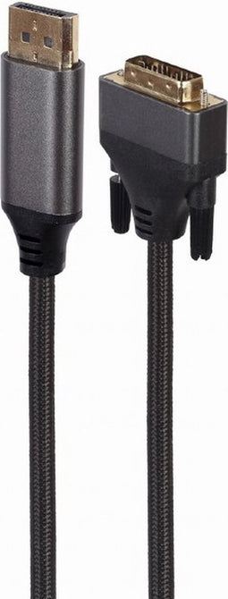 Gembird - Gembird Premium Series DisplayPort naar DVI 24+1 Male Male 1,8 m 4K-kabel