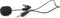 Gembird MIC-C-01 Clip-On 3.5mm jack microfoon - Bedraad - Zwart