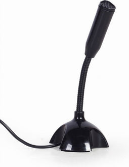 Gembird MIC-DU-02 microfoon Zwart PC-microfoon